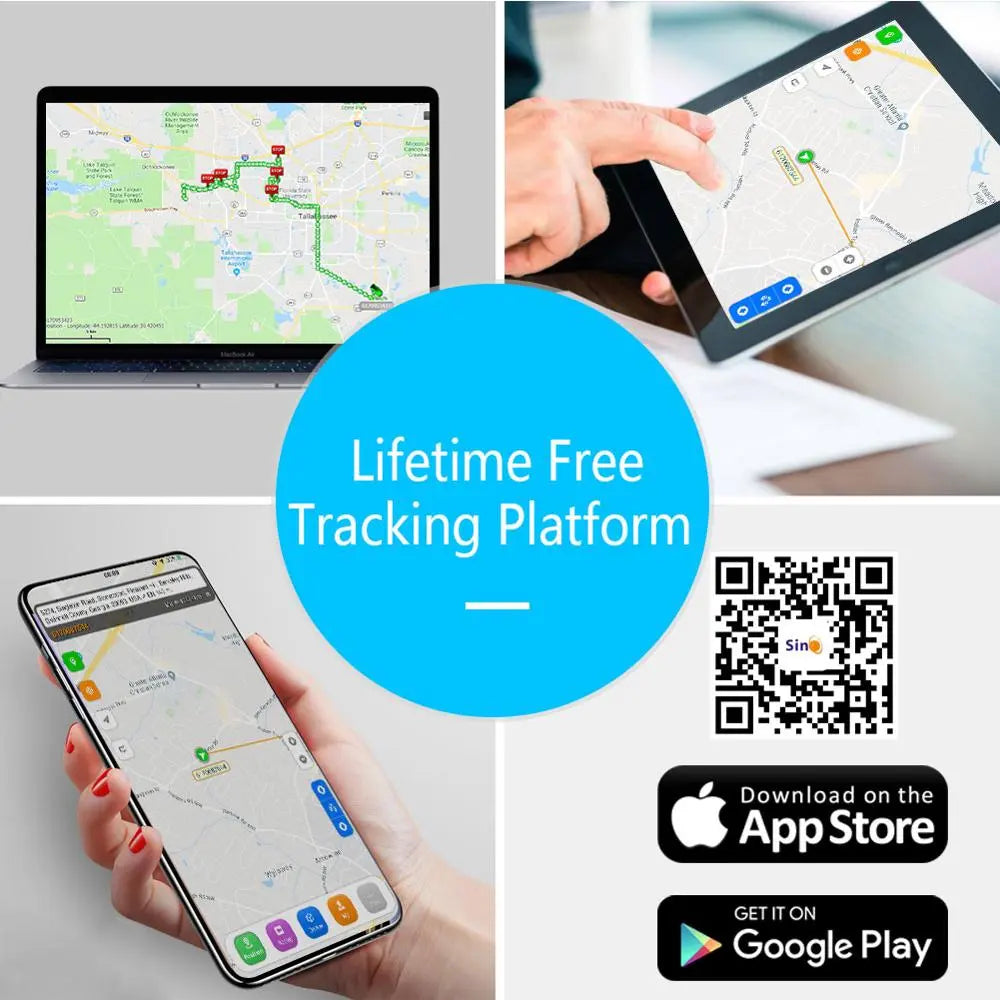SinoTrack 4G Waterproof Hidden GPS with Data Plan